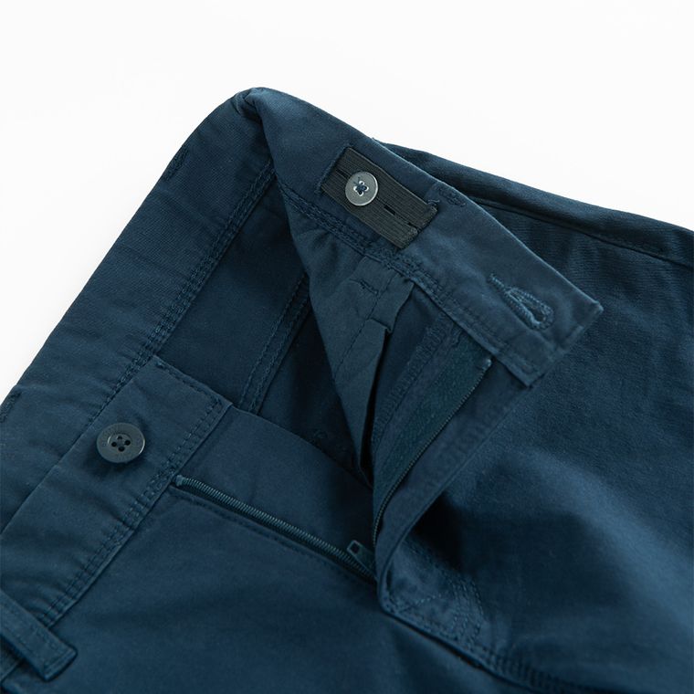 Cool Club, Spodnie materiałowe chłopięce, slim fit, granatowe