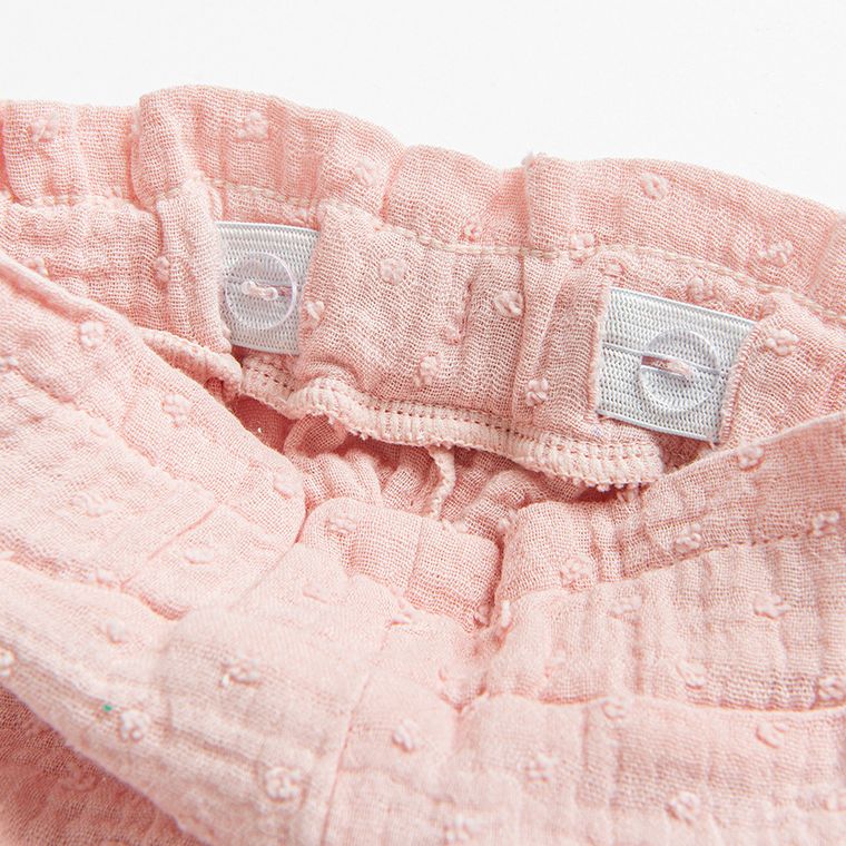 Cool Club, Spodnie muślinowe dziewczęce, różowe
