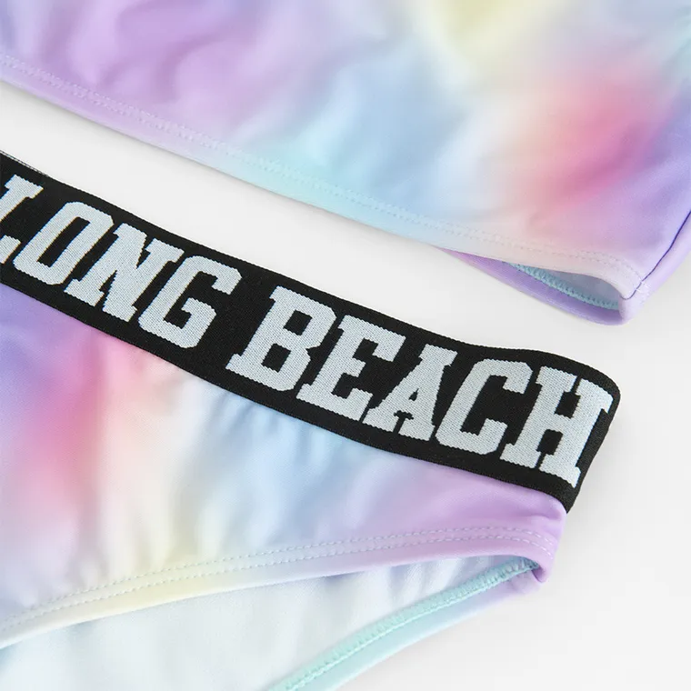 Cool Club, Strój kąpielowy dziewczęcy dwuczęściowy, UV 50, mix