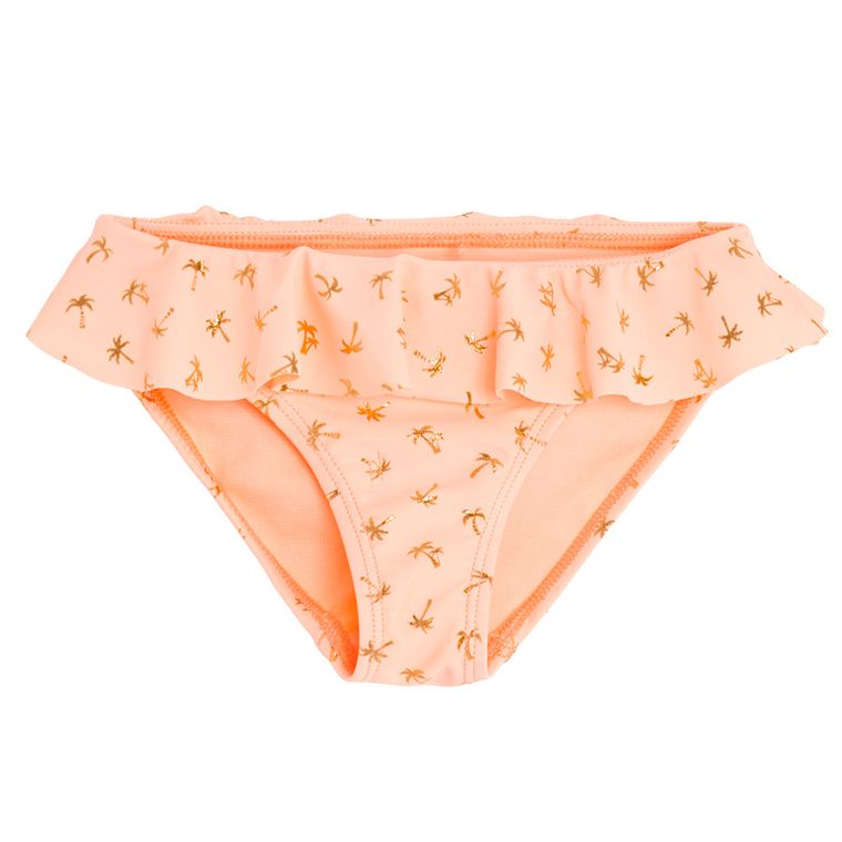 Cool Club, Strój kąpielowy dziewczęcy dwuczęściowy, UV 50, pomarańczowy