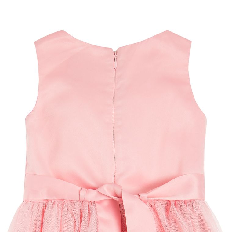 Cool Club, Sukienka dziewczęca bez rękawów, róże