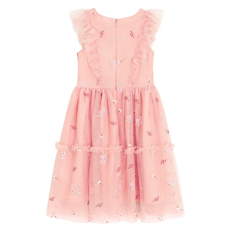 Cool Club, Sukienka dziewczęca bez rękawów, różowa