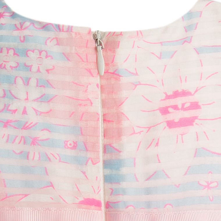 Cool Club, Sukienka dziewczęca bez rękawów, różowa, kwiaty