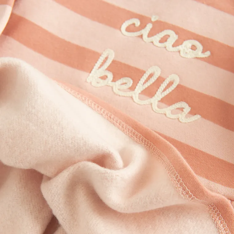 Cool Club, Sukienka dziewczęca z długim rękawem, różowa