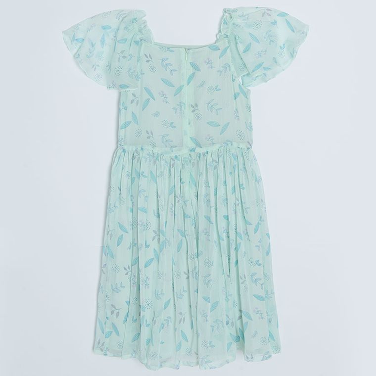 Cool Club, Sukienka dziewczęca z krótkim rękawem, niebieska