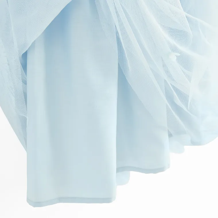 Cool Club, Sukienka dziewczęca z krótkim rękawem, niebieska