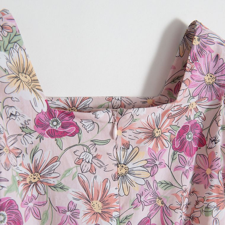 Cool Club, Sukienka dziewczęca z krótkim rękawem, różowa