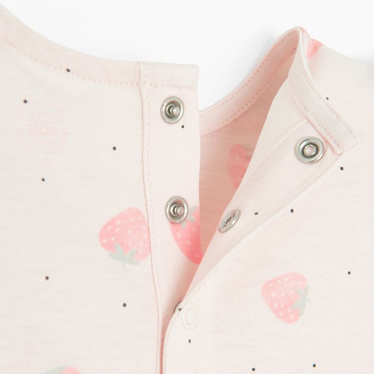 Cool Club, Sukienka dziewczęca z krótkim rękawem, różowa