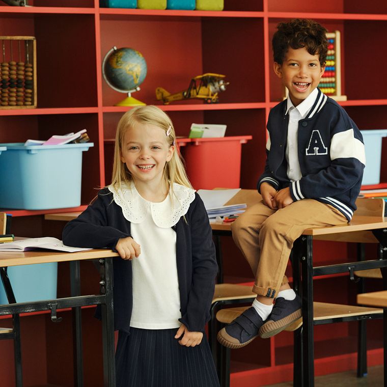 Cool Club, Sweter dziewczęcy, rozpinany, granatowy