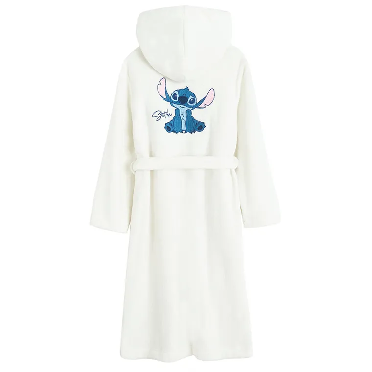 Cool Club, Szlafrok dziewczęcy z kapturem, biały, Lilo i Stitch