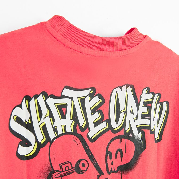 Cool Club, T-shirt chłopięcy, czerwony