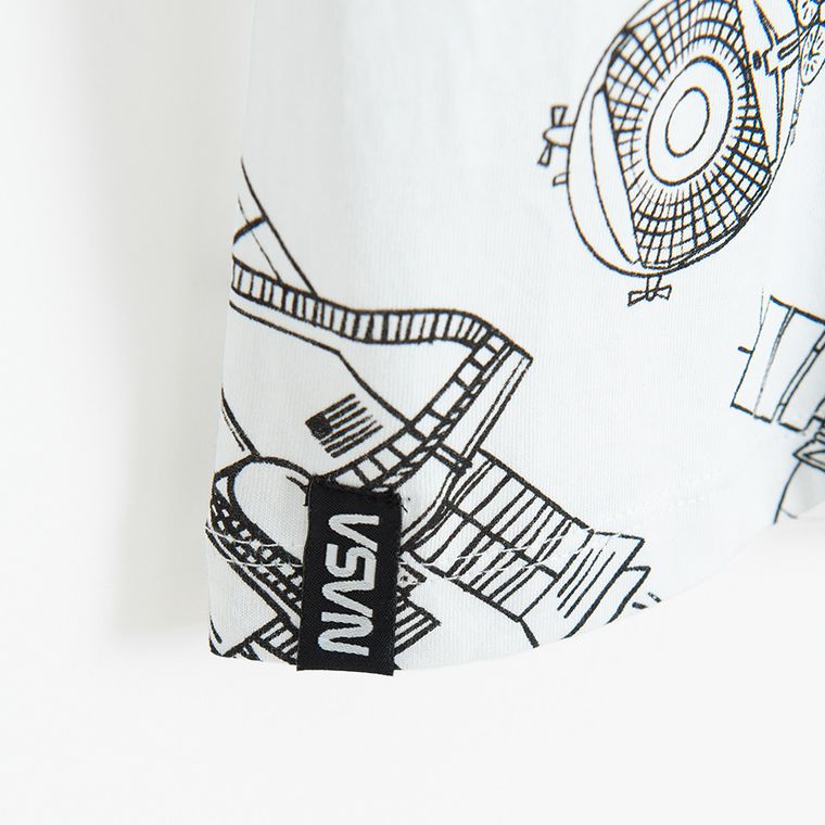 Cool Club, T-shirt chłopięcy, mix, NASA, zestaw, 2 szt.