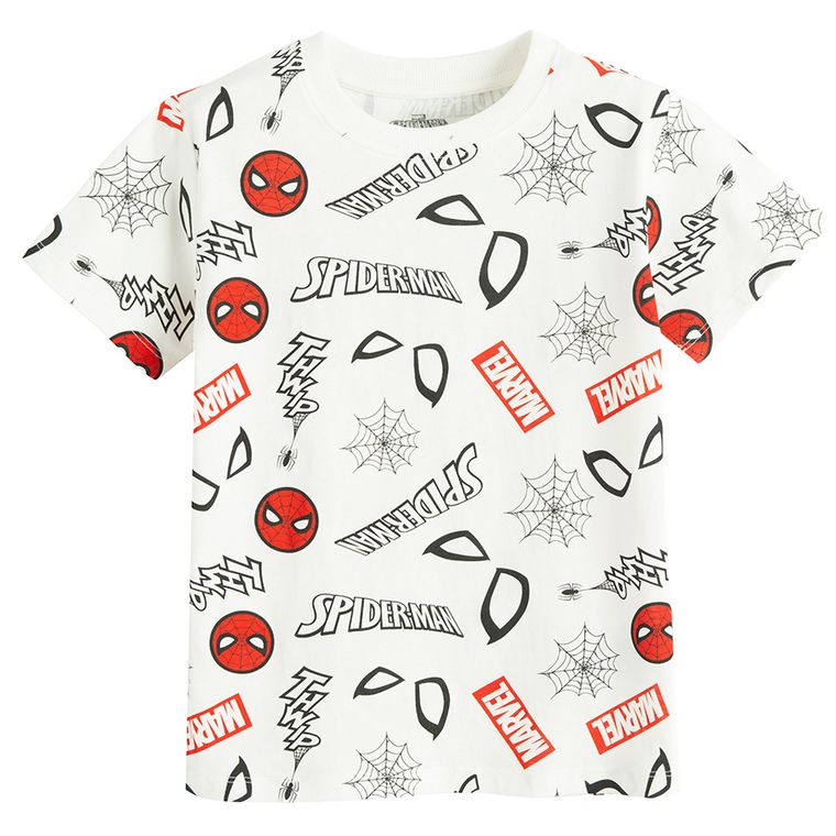 Cool Club, T-shirt chłopięcy, mix, zestaw, 3 szt., Spider-Man