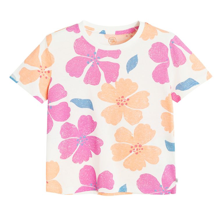 Cool Club, T-shirt dziewczęcy, mix, zestaw, 3 szt.