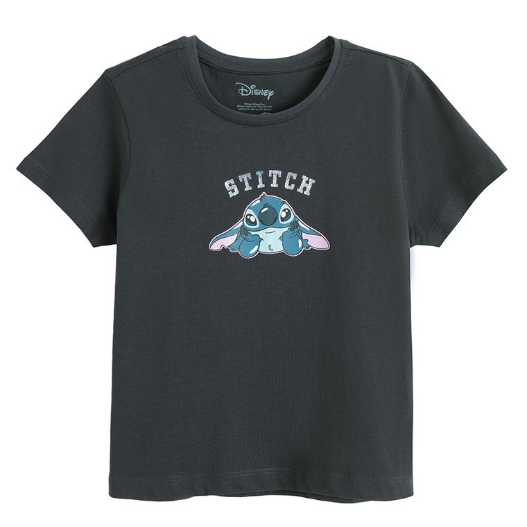 Cool Club, T-shirt dziewczęcy, mix, zestaw, 3 szt., Lilo i Stitch