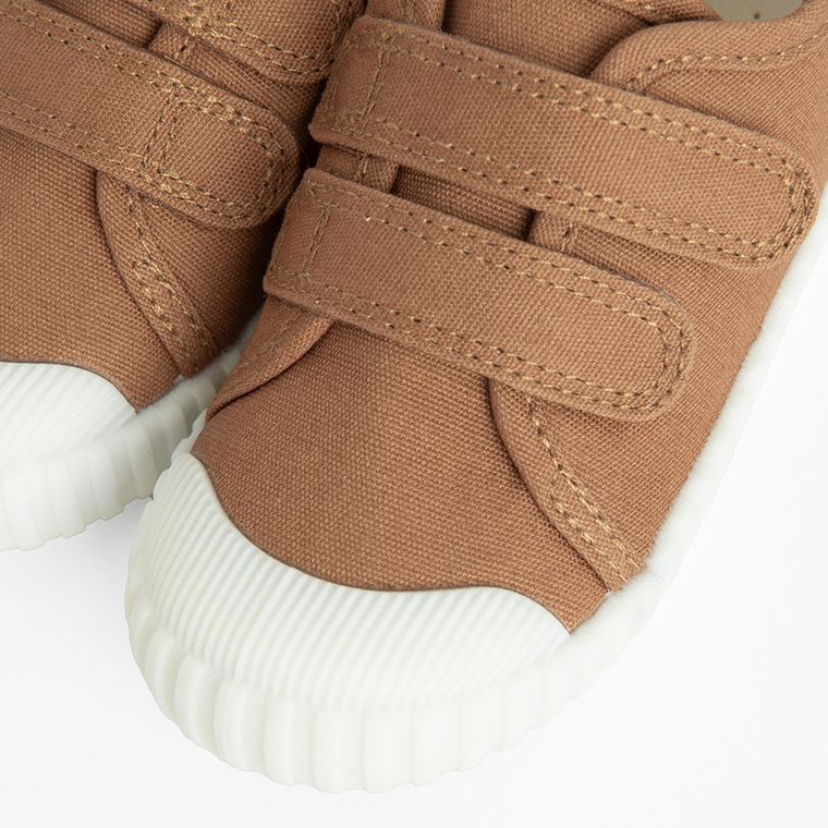 Cool Club, Trampki chłopięce, brązowe, Zdrowa Stopa, podeszwa Barefoot