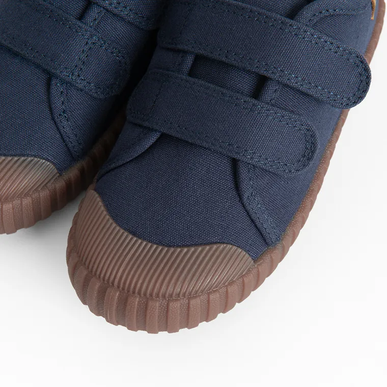 Cool Club, Trampki chłopięce, granatowe, Zdrowa Stopa, podeszwa Barefoot