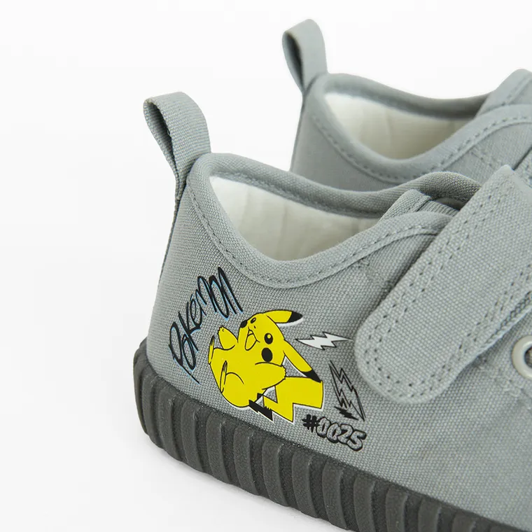 Cool Club, Trampki chłopięce, szare, podeszwa Barefoot, Pokemon