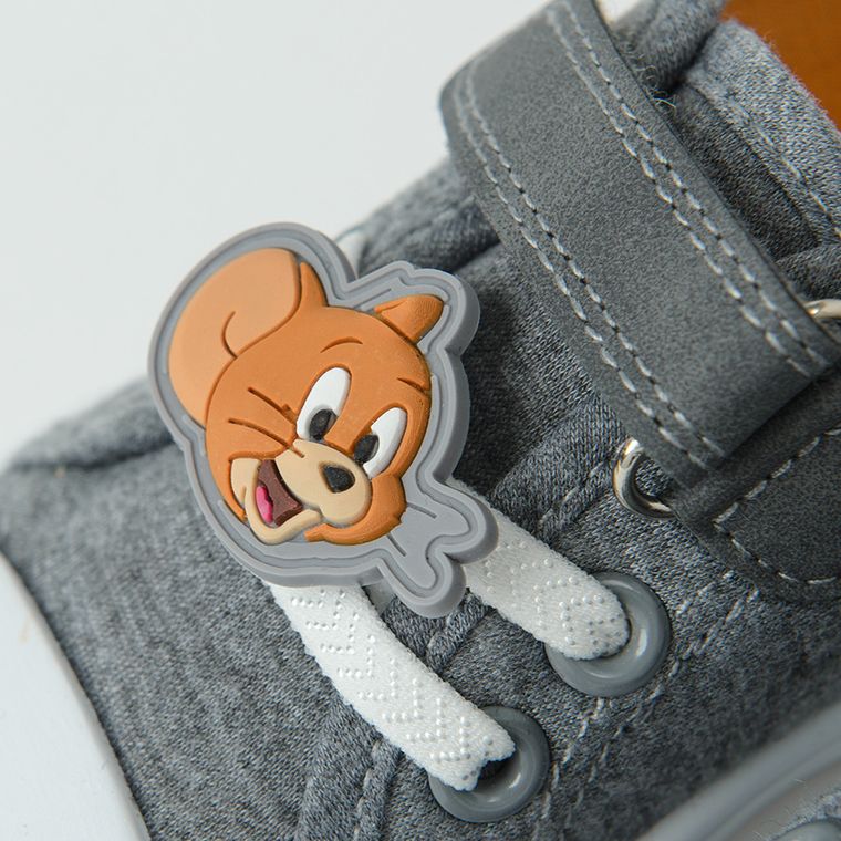 Cool Club, Trampki chłopięce, szare, Tom & Jerry