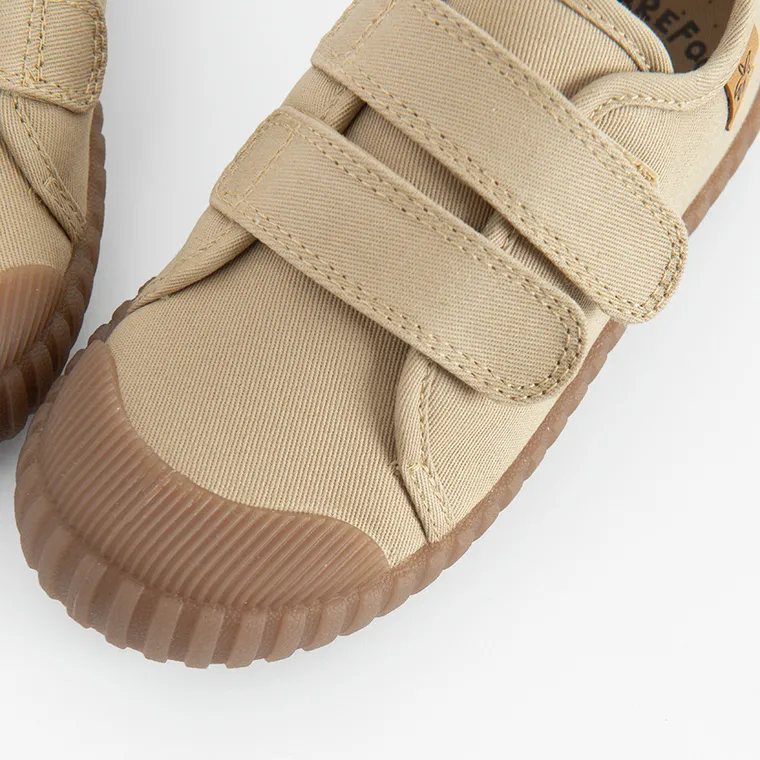 Cool Club, Trampki dziecięce, brązowe, Zdrowa Stopa, podeszwa Barefoot