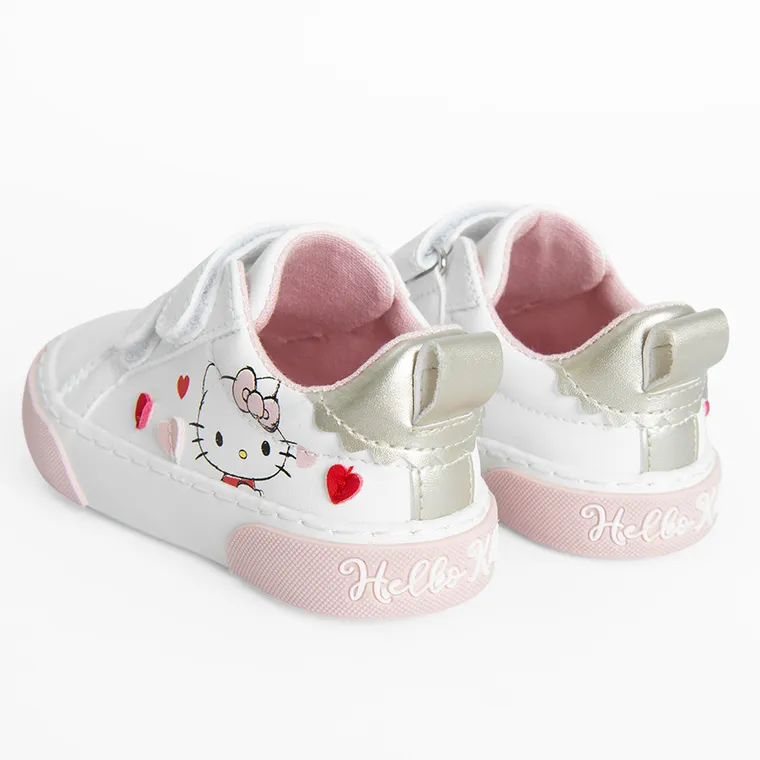 Cool Club, Trampki dziewczęce, białe, Hello Kitty