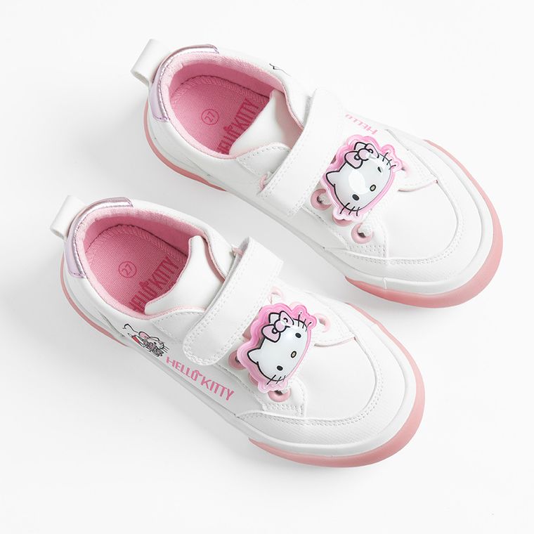 Cool Club, Trampki dziewczęce, białe, świecące, Hello Kitty