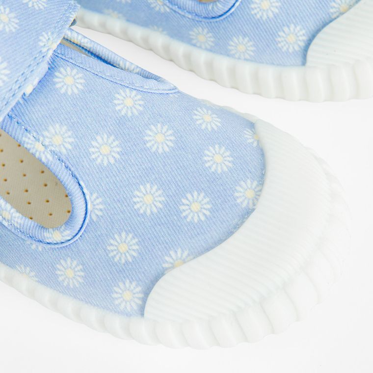 Cool Club, Trampki dziewczęce, niebieskie, Zdrowa Stopa, podeszwa Barefoot