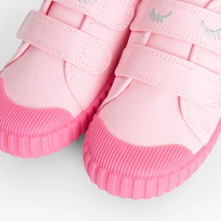 Cool Club, Trampki dziewczęce, różowe, Zdrowa Stopa, podeszwa Barefoot