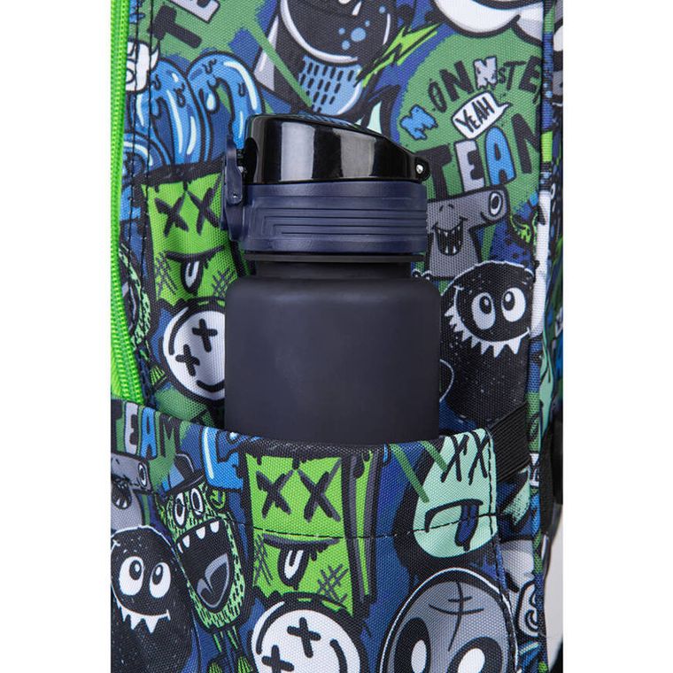 Coolpack, Alan, plecak szkolny na kółkach, 1-komorowy, Monster Team