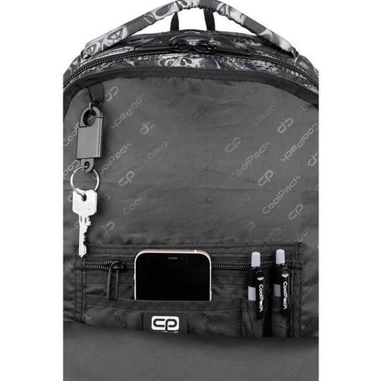 CoolPack, Break, plecak szkolny, 2-komorowy, Skulls