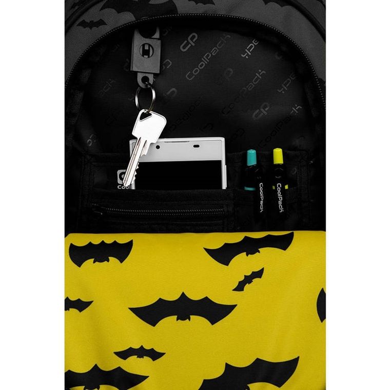 CoolPack, Factor X, plecak szkolny, 4-komorowy, Darker Night