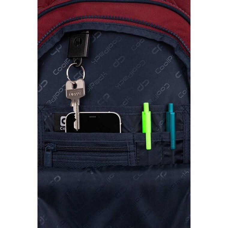 CoolPack, Factor X, plecak szkolny, 4-komorowy, Gradient Costa