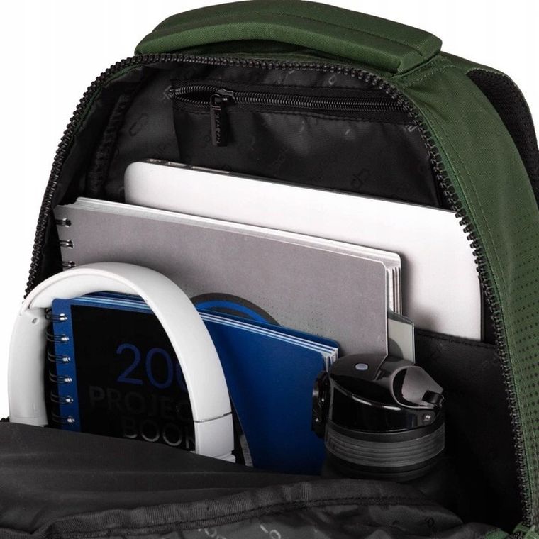 CoolPack, Factor X, plecak szkolny, 4-komorowy, Gradient Grass