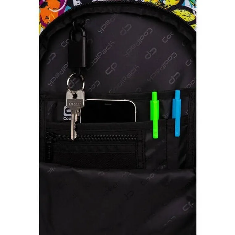 CoolPack, Factor X, plecak szkolny, 4-komorowy, Poster Flower