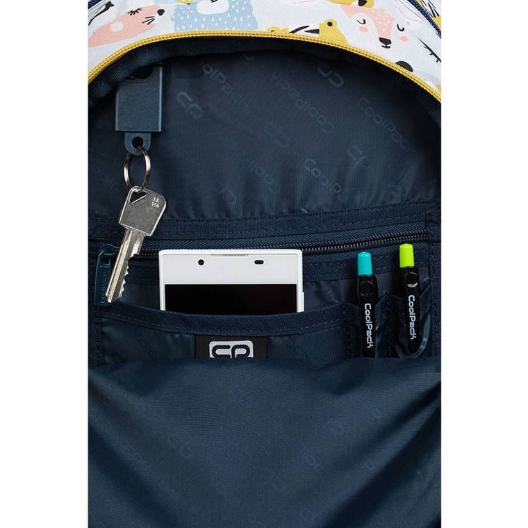 CoolPack, Jerry, plecak szkolny, 3-komorowy, Pucci