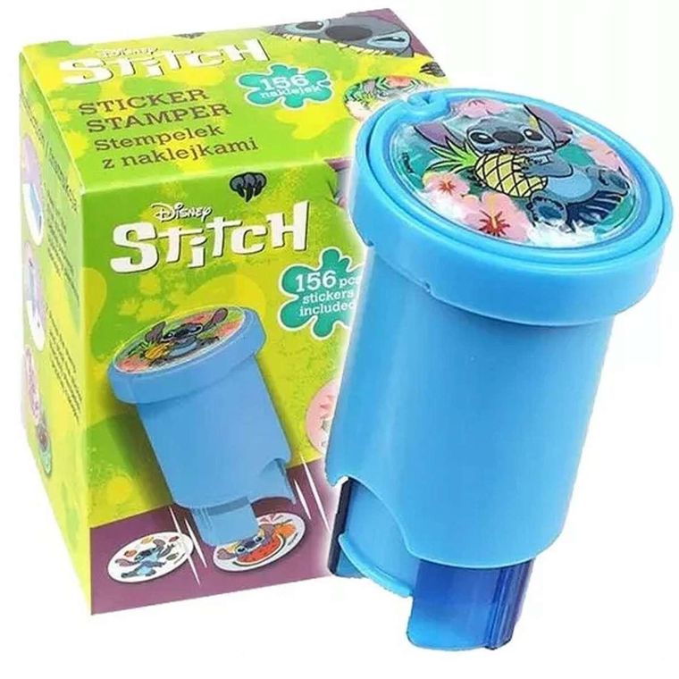 CoolPack, Lilo i Stitch, stempel z naklejkami, 156 naklejek, 1 szt.