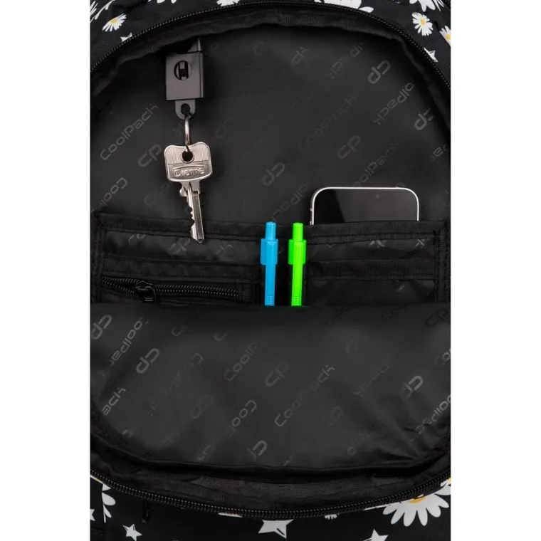 CoolPack, Pick, plecak szkolny, 2-komorowy, Daisy Black