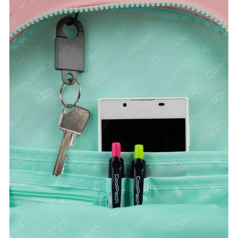 CoolPack, Pick, plecak szkolny, 2-komorowy, Gradient Strawberry