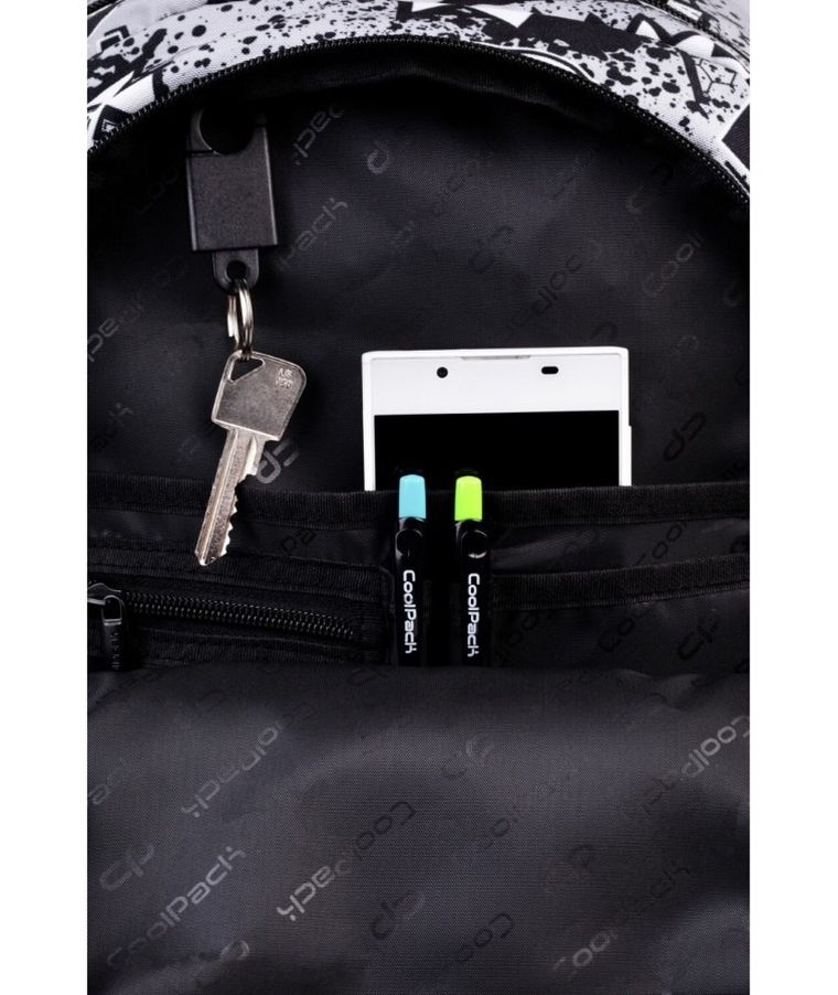 CoolPack, Pick, plecak szkolny, 2-komorowy, Grey Ball