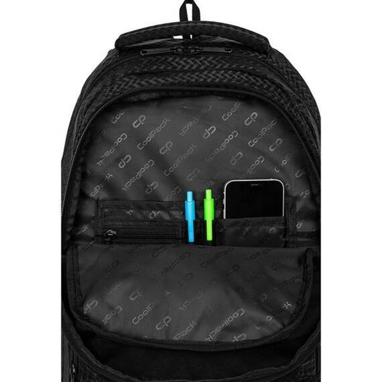 CoolPack, Pick, plecak szkolny, 2-komorowy, Trace Black