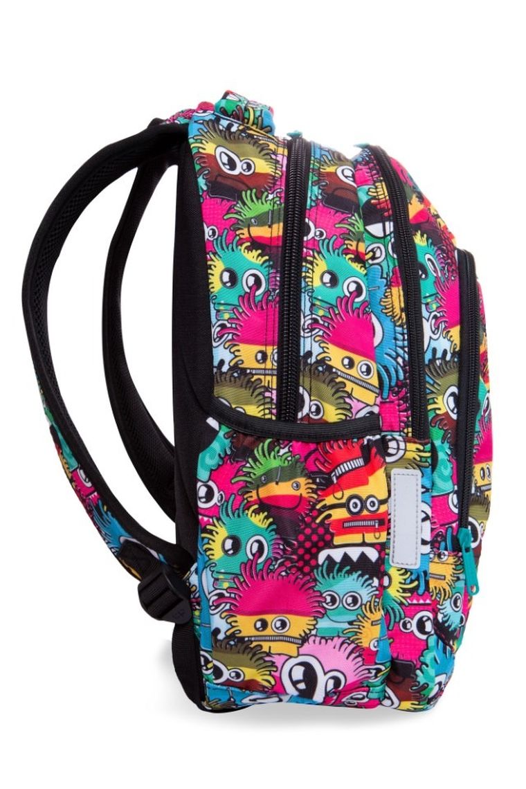 CoolPack, Prime, plecak szkolny, Wiggly Eyes Pink