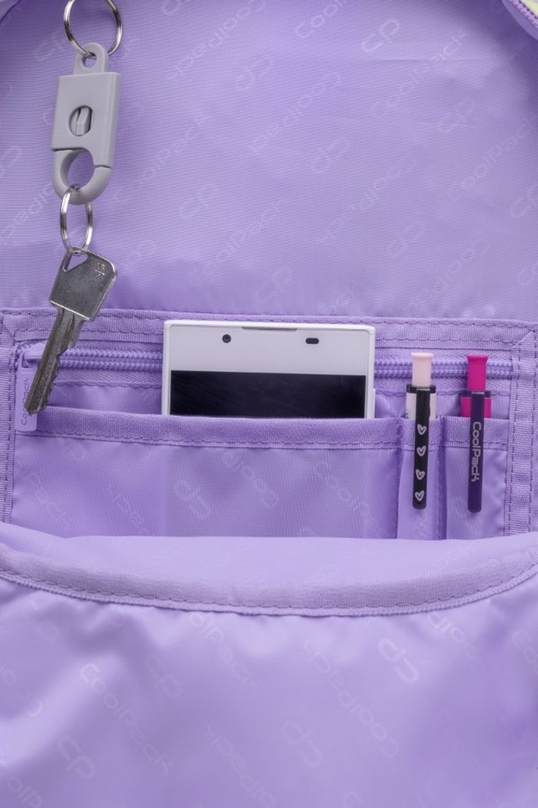 CoolPack, Rider, plecak szkolny, 2-komorowy, Flores Lila