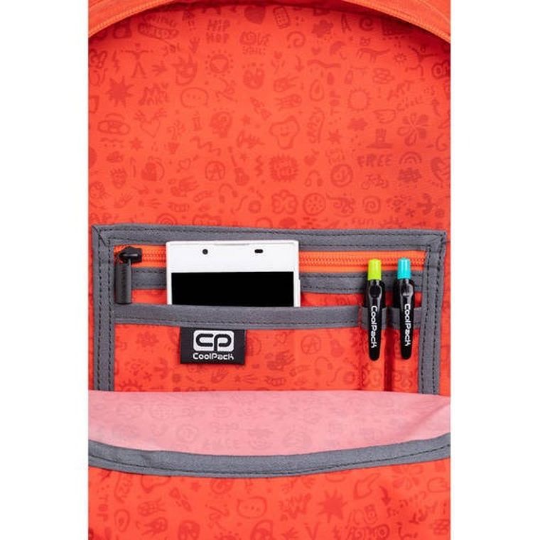 CoolPack, Rider, plecak szkolny, 2-komorowy, Orange