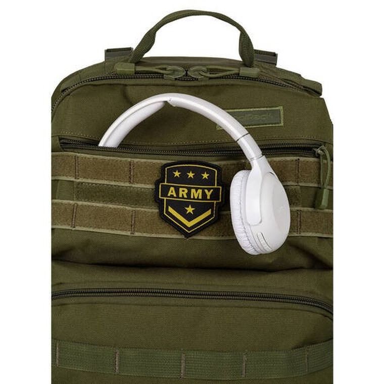 Coolpack, Soldier, plecak szkolny, 1-komorowy, Khaki