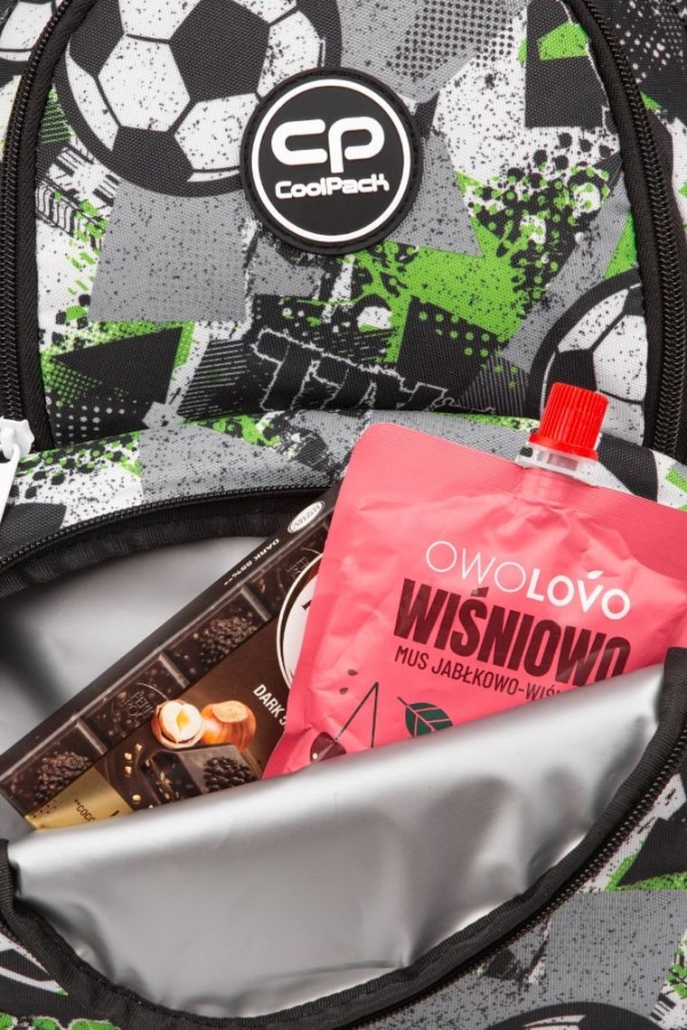 CoolPack, Spiner Termic, plecak szkolny, 3-komorowy, Let's Gol