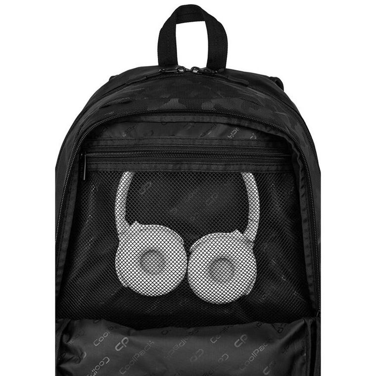 CoolPack, Trooper, plecak szkolny, 2-komorowy, Black