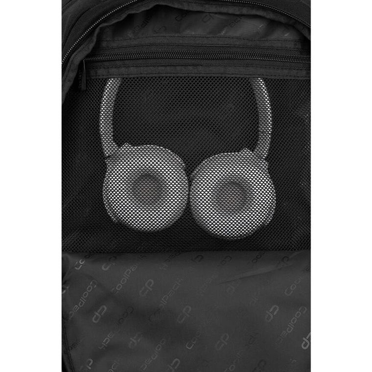 CoolPack, Trooper, plecak szkolny, 2-komorowy, Black Collection