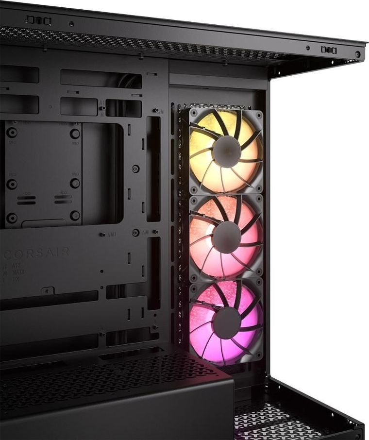 Corsair, obudowa, 3500X ARGB TG Mid-Tower, czarna