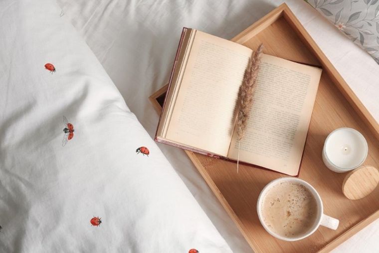 Cottage Home, Biedronki, 2-częściowy komplet pościeli bawełnianej, 140-200 cm