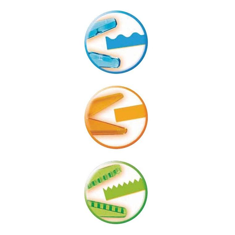 Crayola, nożyczki, 3 wzorki